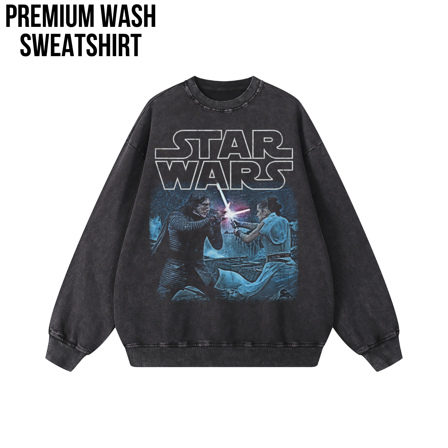 Star Wars Rey and Kylo Ren Shirt – Rey vs Kylo Ren Lightsaber Duel Tee, Rise of Skywalker Shirt