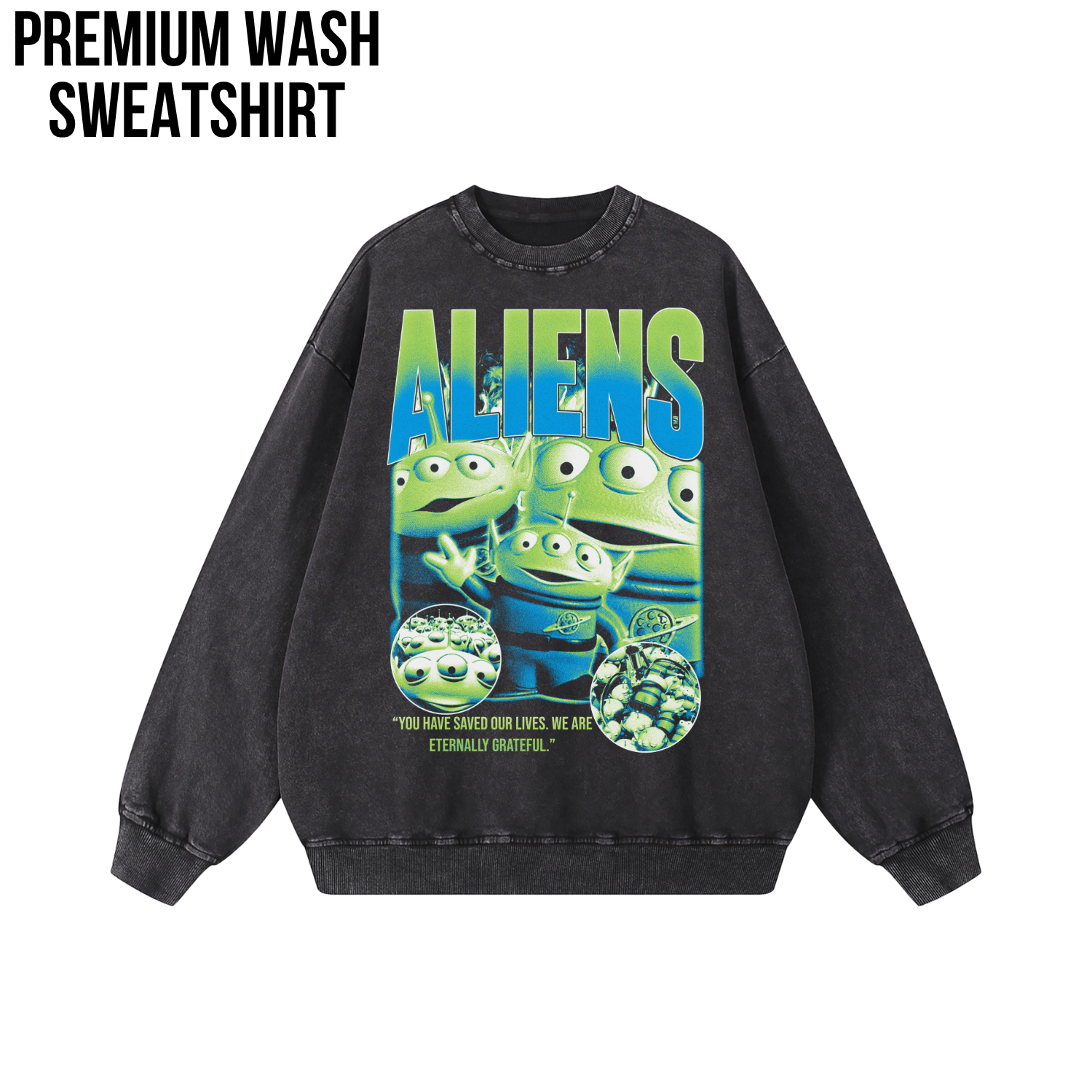 Toy Story Aliens Shirt – The Claw Graphic Tee, Toy Story Little Green Men Fan Gift, Pixar Disney Shirt, Eternally Grateful Tee