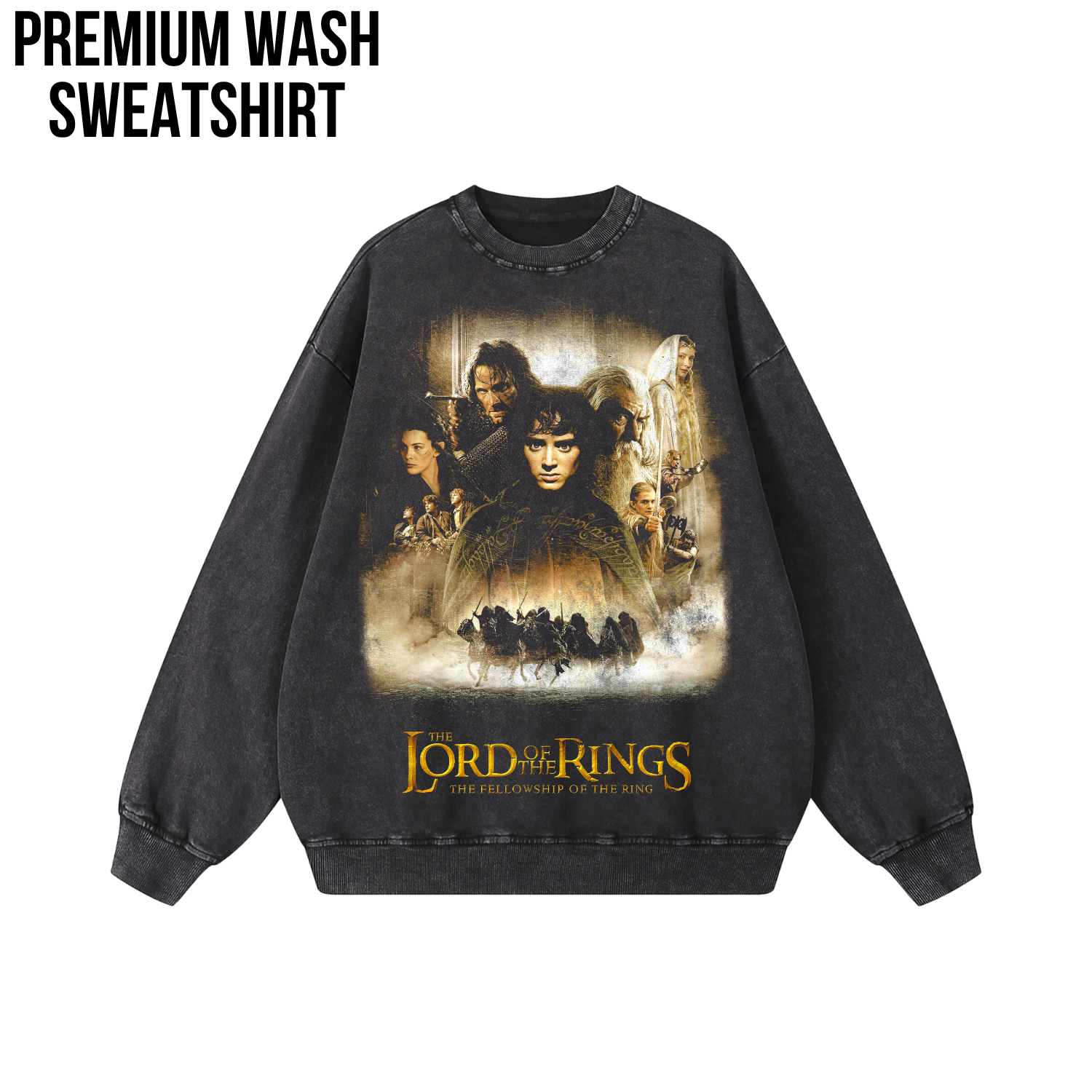 Lord of the Rings Shirt – Fellowship of the Ring Graphic Tee