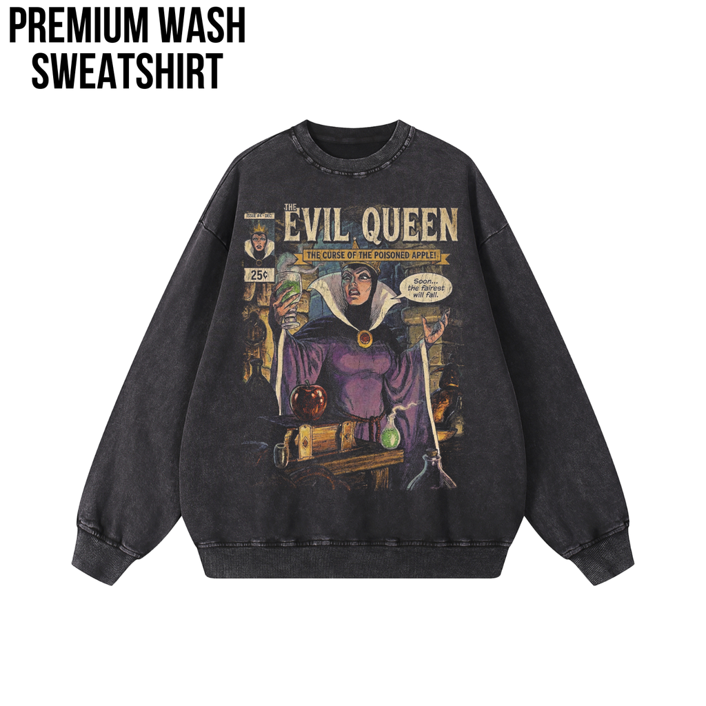 Evil Queen Snow White Poisoned Apple Shirt - Vintage Disney Villains Tee