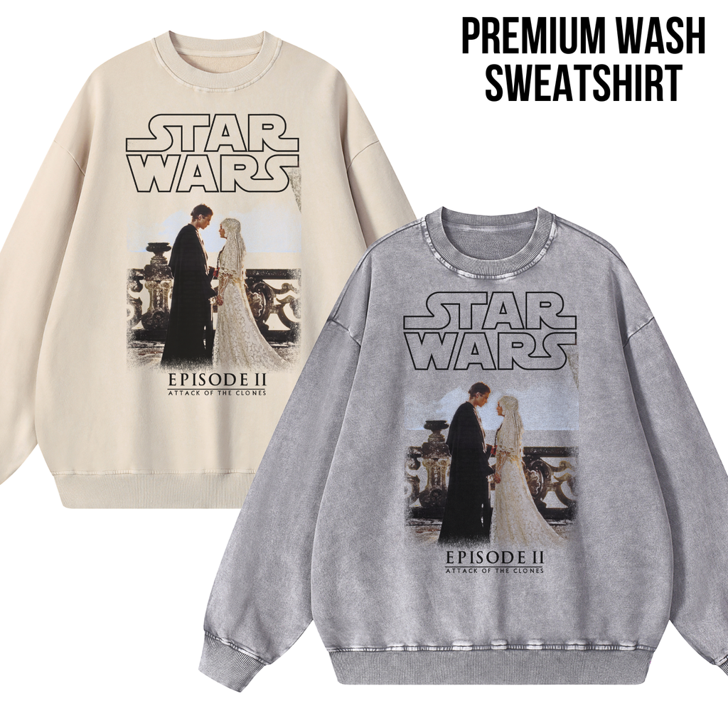 Star Wars Attack of the Clones Shirt - Anakin Padmé Wedding Tee