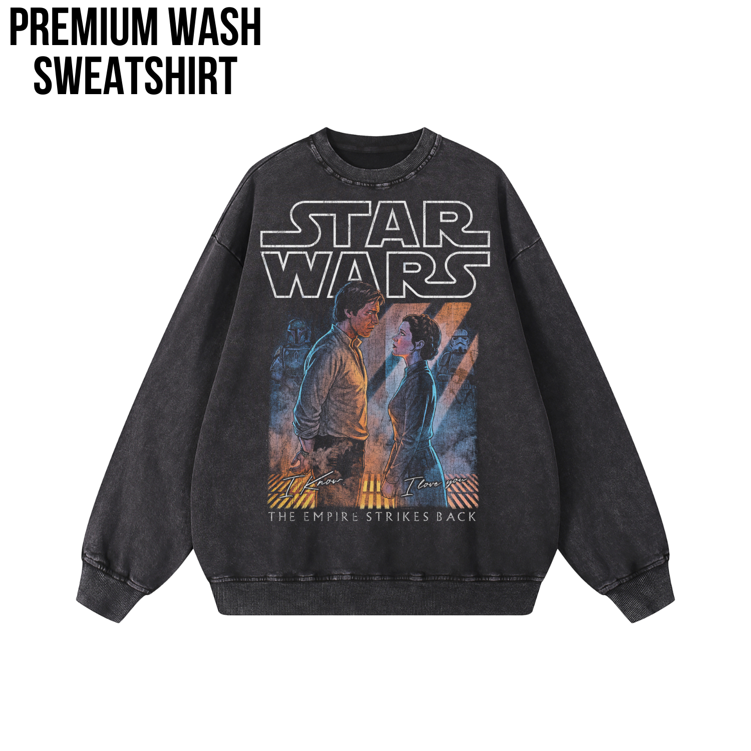 Star Wars Han & Leia “I Know / I Love You” Shirt | Vintage Empire Strikes Back Tee