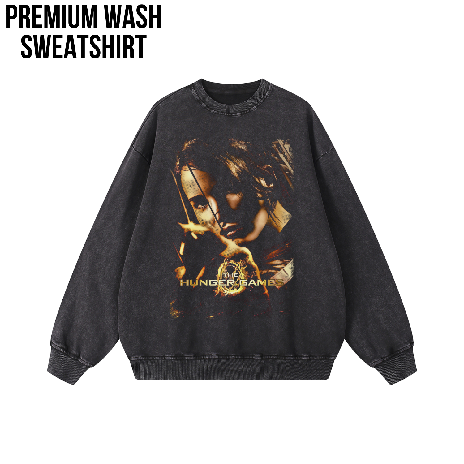 Vintage Katniss Everdeen Shirt | The Hunger Games Mockingjay Graphic Tee