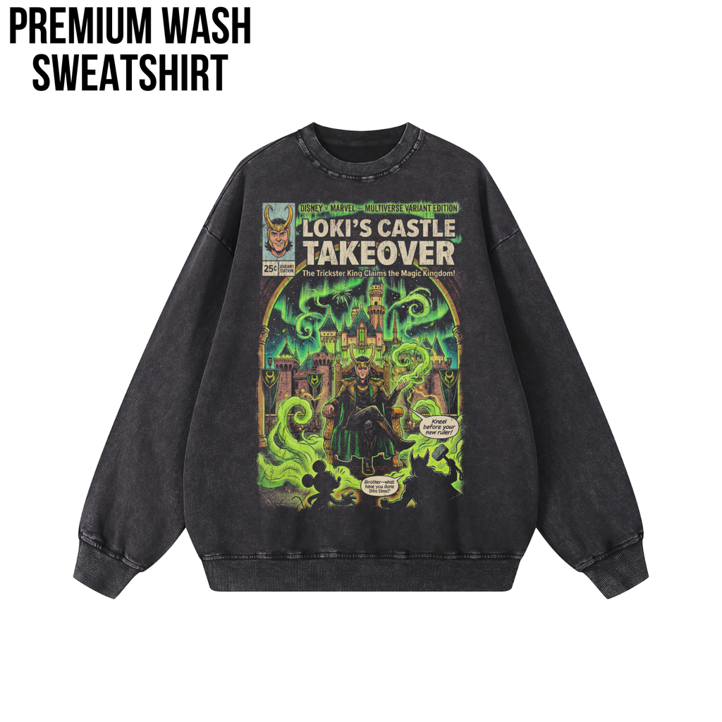 Loki Disneyworld Shirt – Disney Marvel Vintage Comic Tee