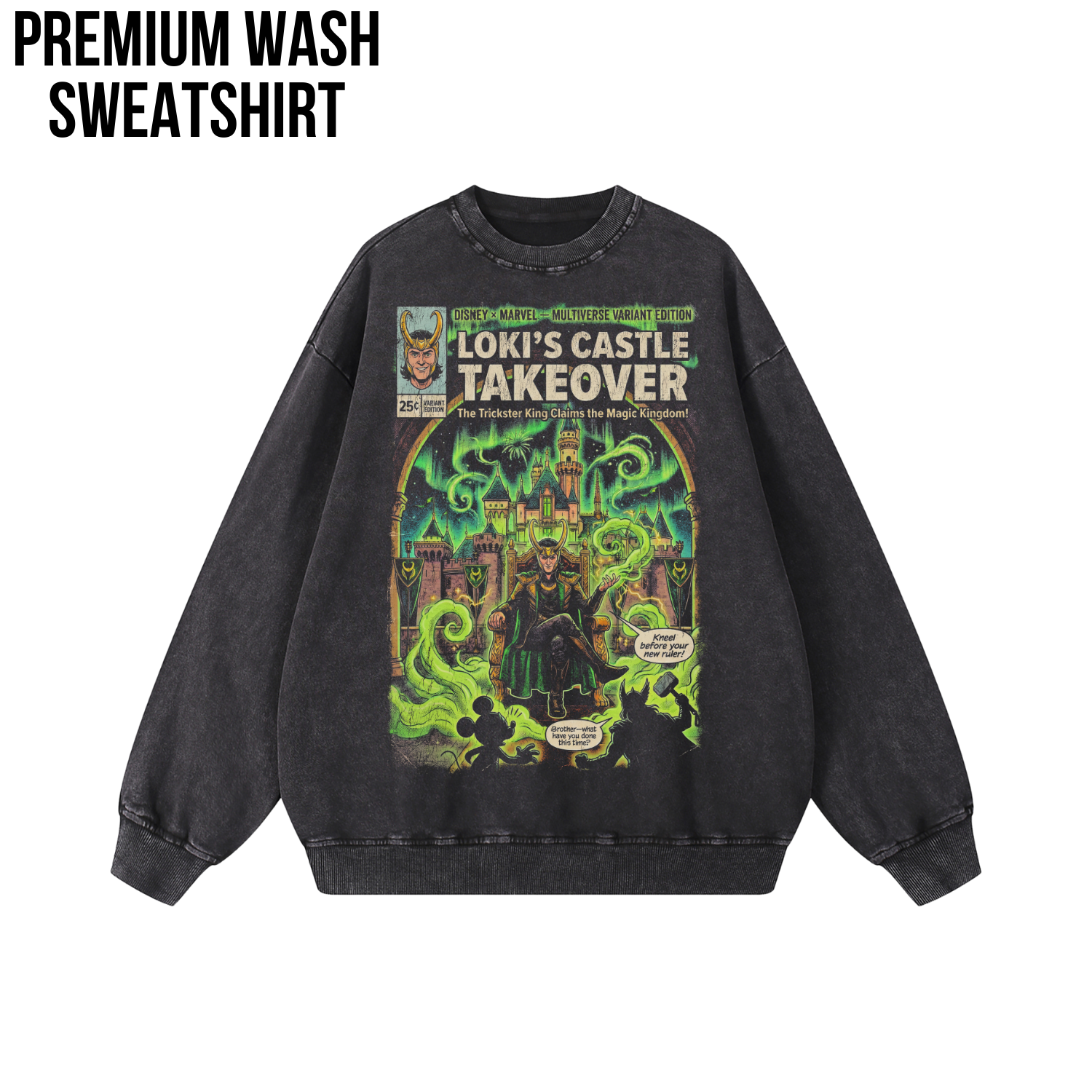 Loki Disneyworld Shirt – Disney Marvel Vintage Comic Tee