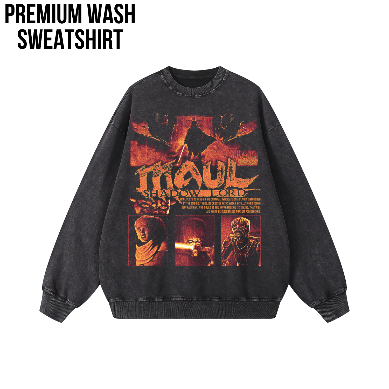 Darth Maul Shadow Lord Shirt: Vintage Star Wars Maul Tee