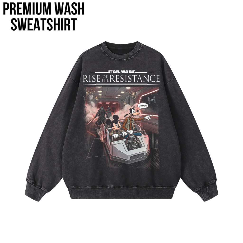 Star Wars Rise of the Resistance Ride Shirt – Mickey & Goofy Disney Tee