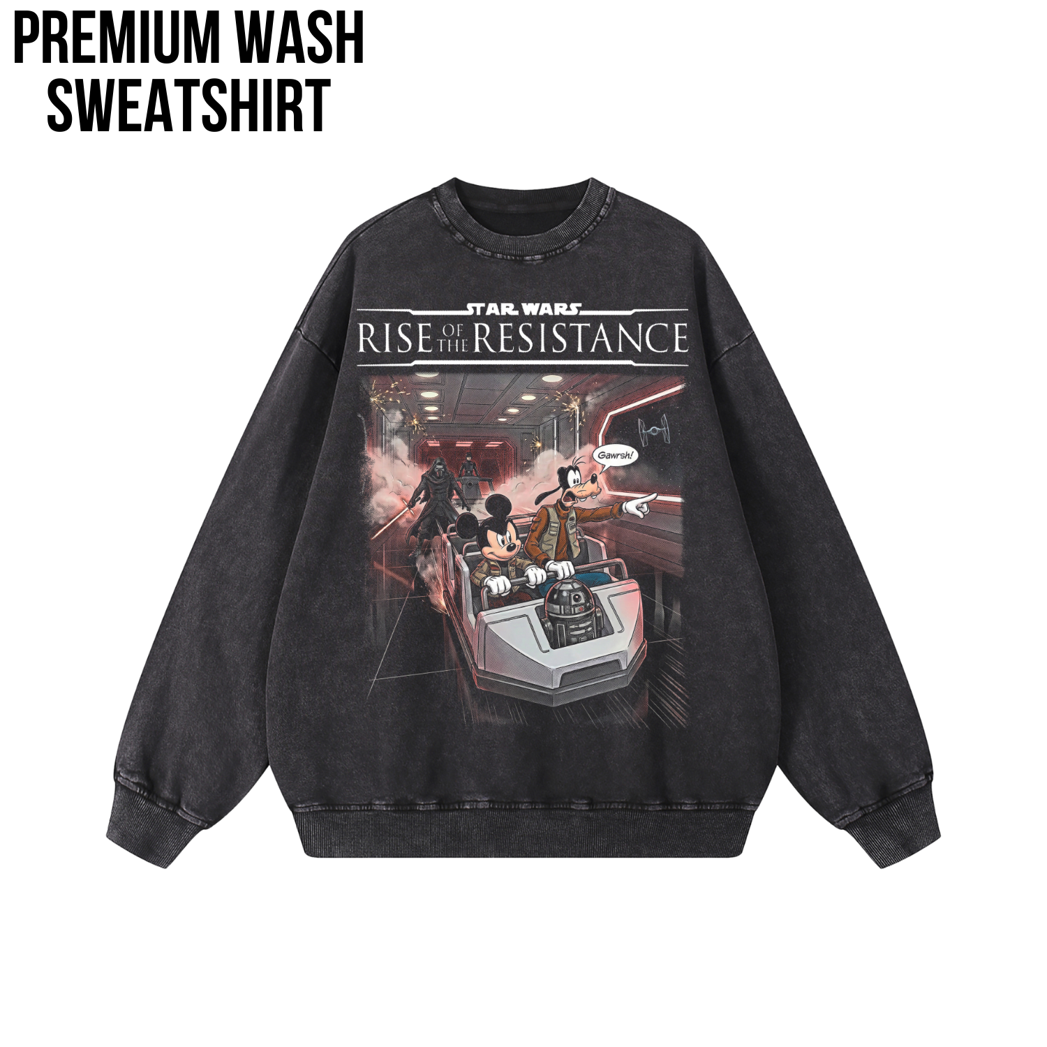 Star Wars Rise of the Resistance Ride Shirt – Mickey & Goofy Disney Tee