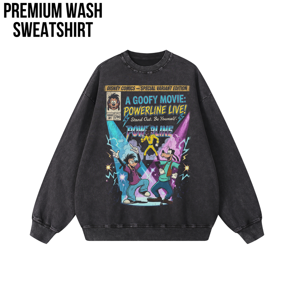 A Goofy Movie Powerline Shirt: Disney Max & Goofy Graphic Tee