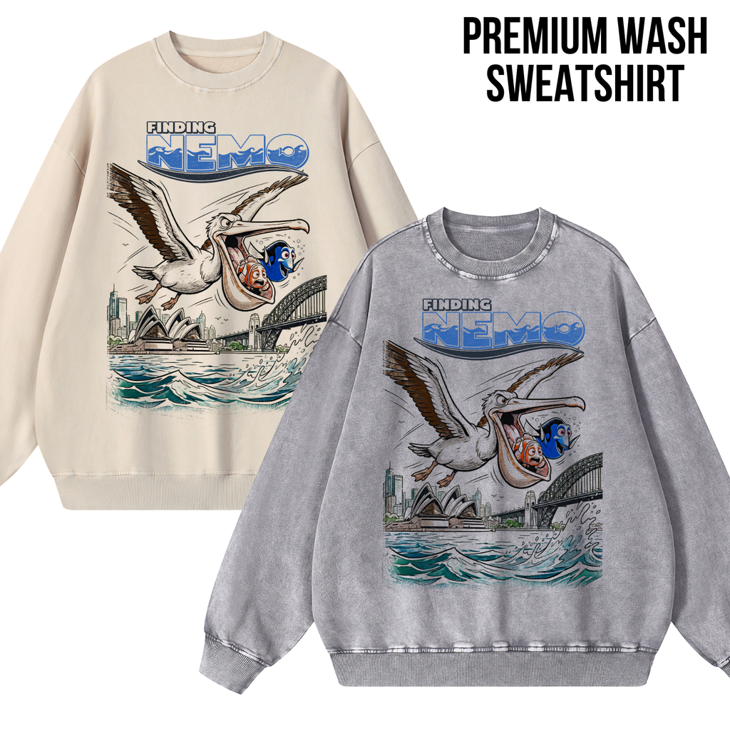 Finding Nemo Shirt – Vintage Marlin & Dory Sydney Rescue Tee