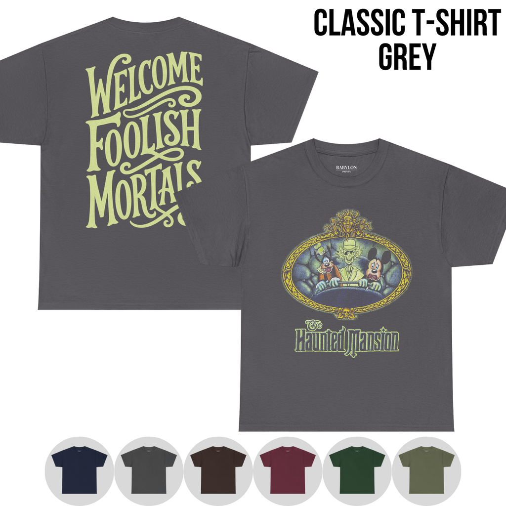 Disneyland Haunted Mansion Shirt - Mickey and Friends Haunted Mansion Tee
