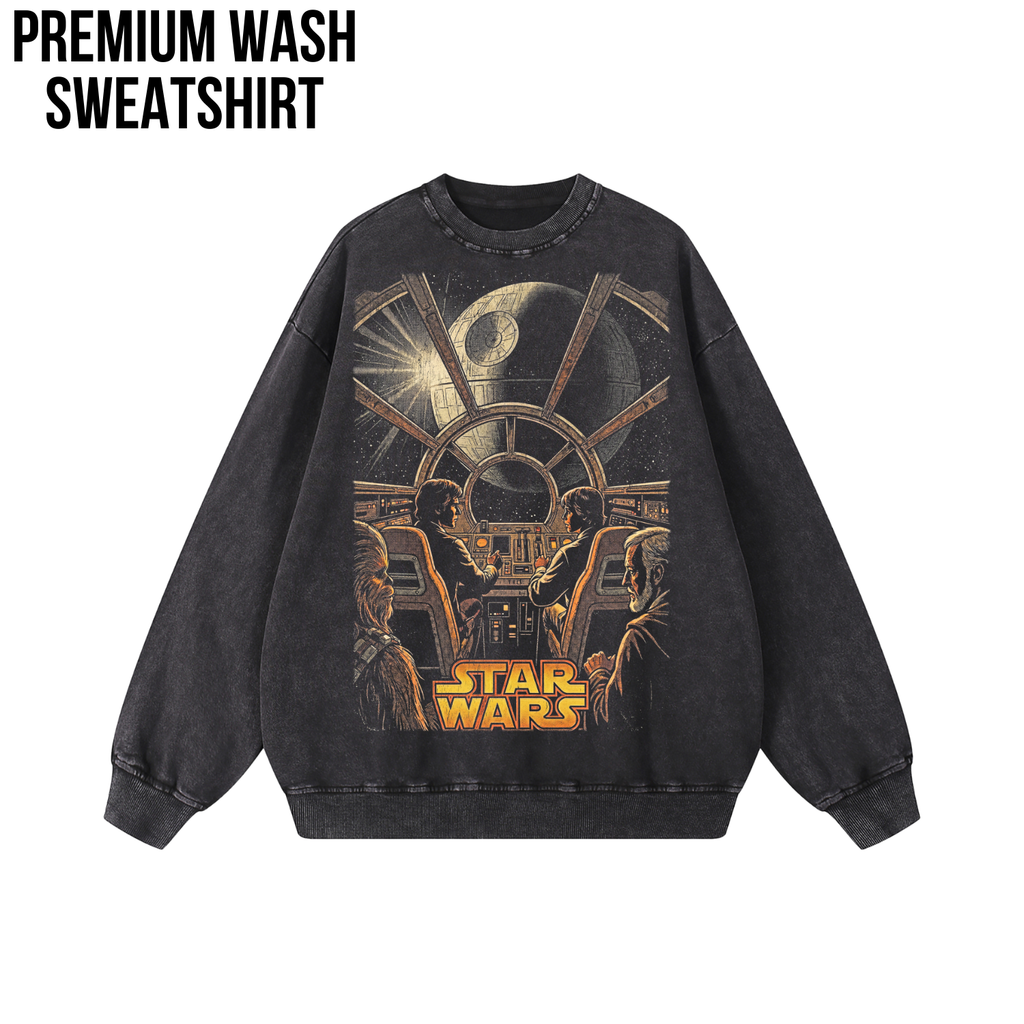 Star Wars Millennium Falcon Shirt: Vintage Comic Style Tee