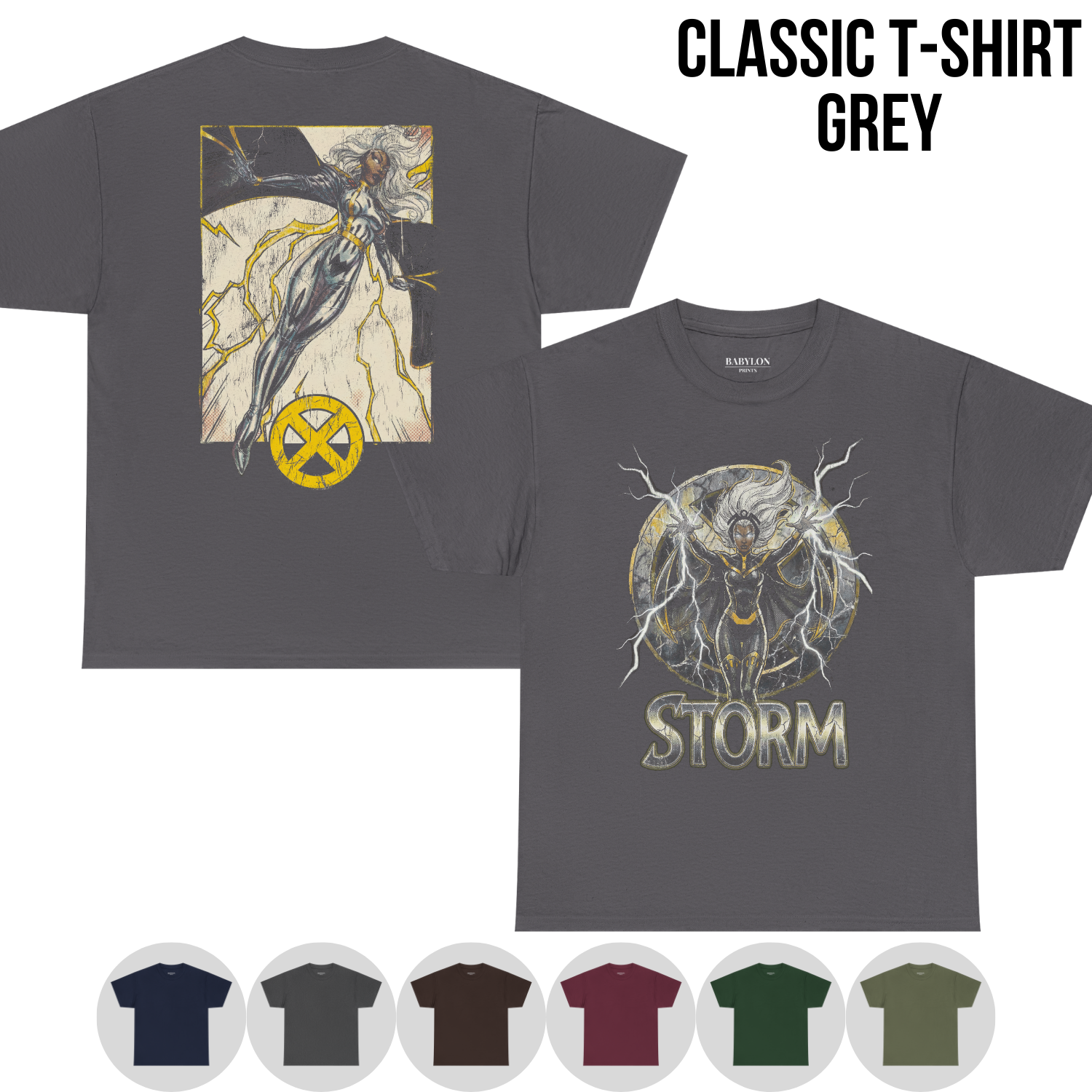 Vintage Storm X-Men Shirt - 90s X-Men Comic Graphic