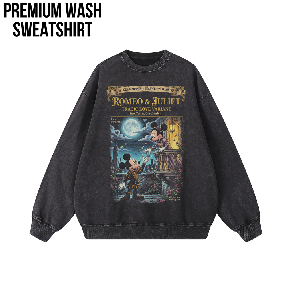 Vintage Mickey & Minnie Romeo & Juliet Shirt – Disney Love Story Variant