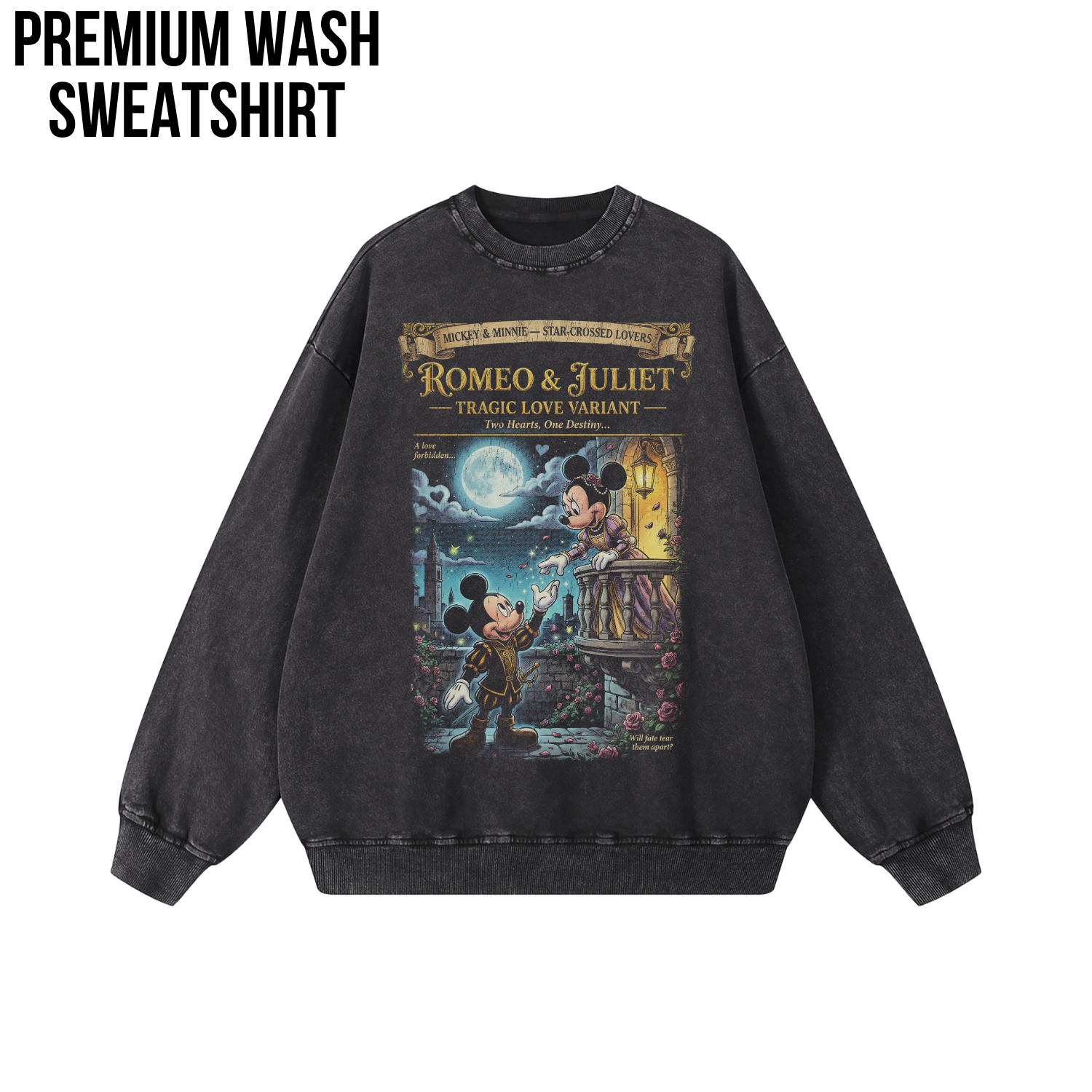 Vintage Mickey & Minnie Romeo & Juliet Shirt – Disney Love Story Variant