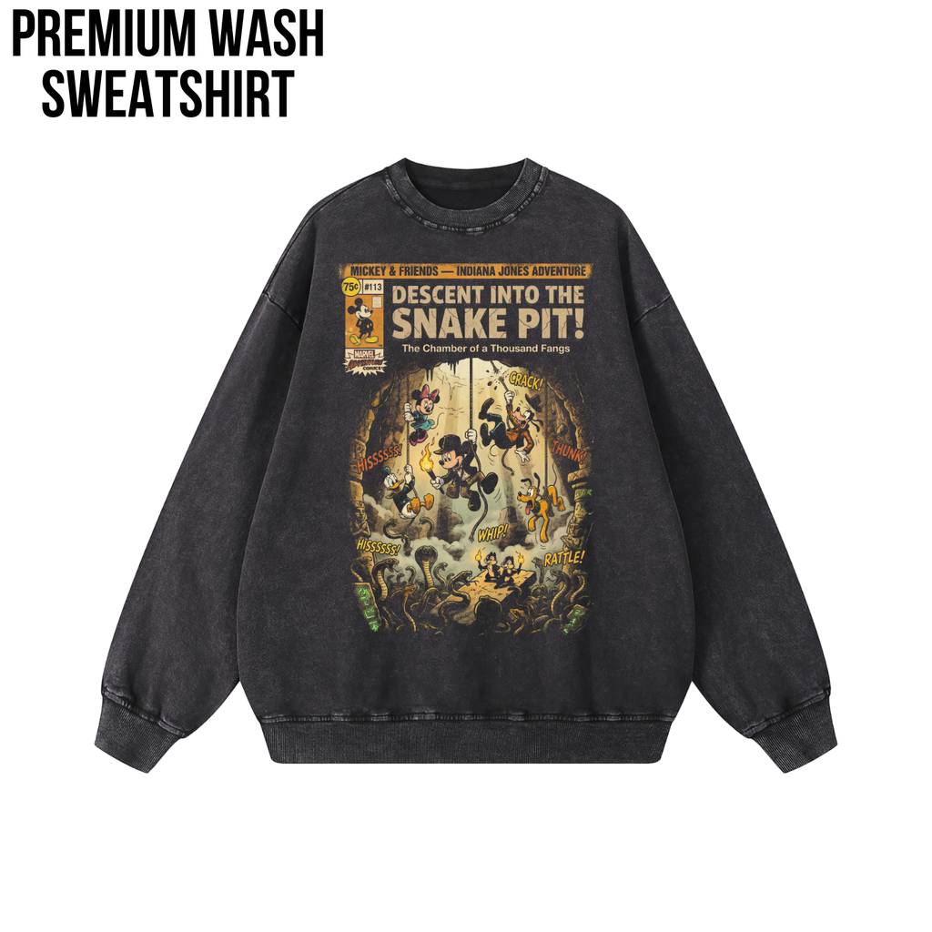 Mickey & Friends Indiana Jones Snake Pit Shirt: Mickey Indiana Jones Adventure T-Shirt