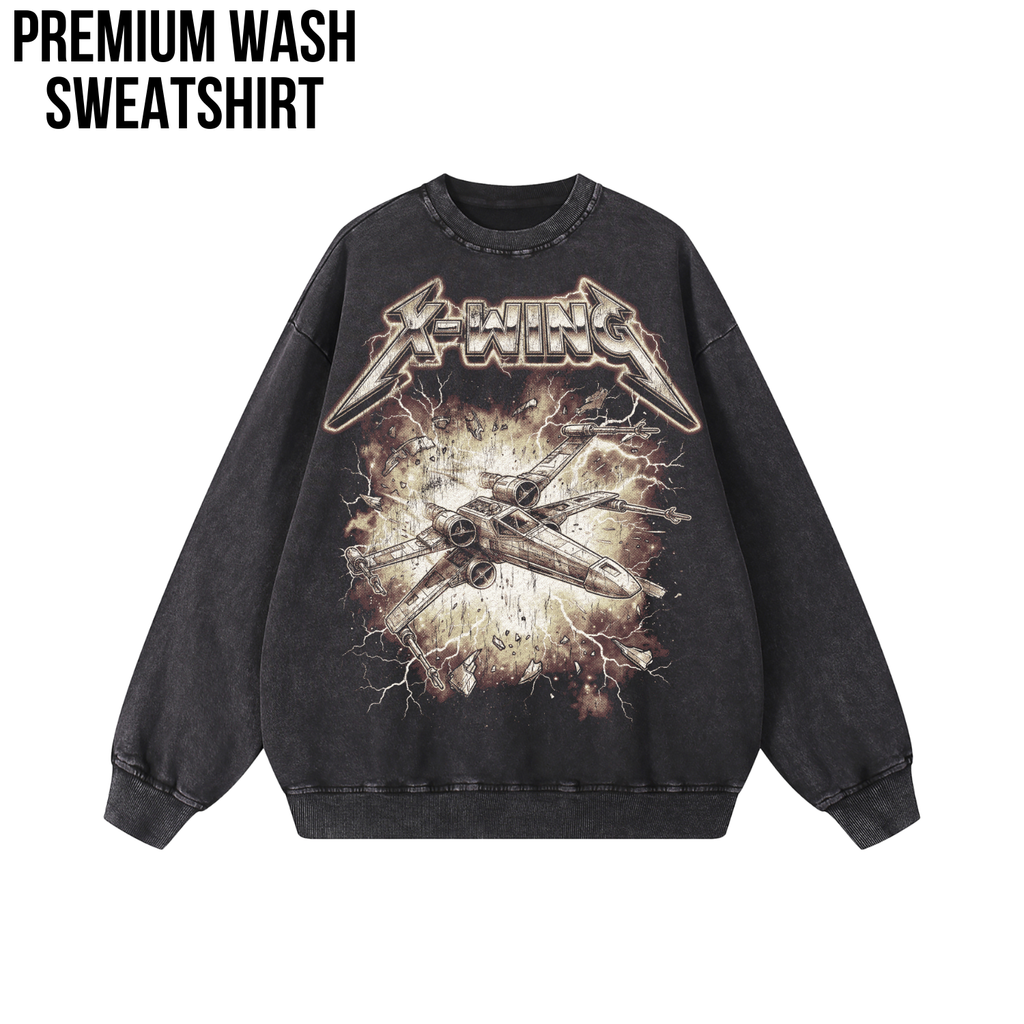 X-Wing Starfighter Shirt – Retro Star Wars Heavy Metal Tee