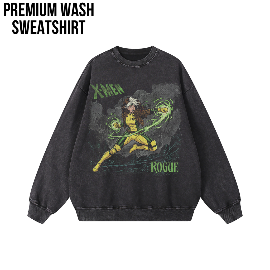 Rogue X-Men Shirt – X-Men Rogue Comic Graphic Tee, Rogue Marvel Fan Gift, X-Men Comic Shirt, Marvel Mutant Graphic Tee