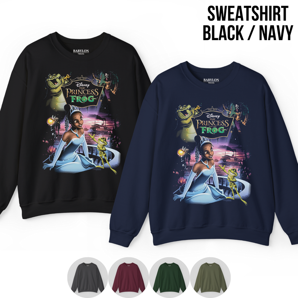 Princess and the Frog Shirt – Tiana & Naveen Vintage Disney Tee