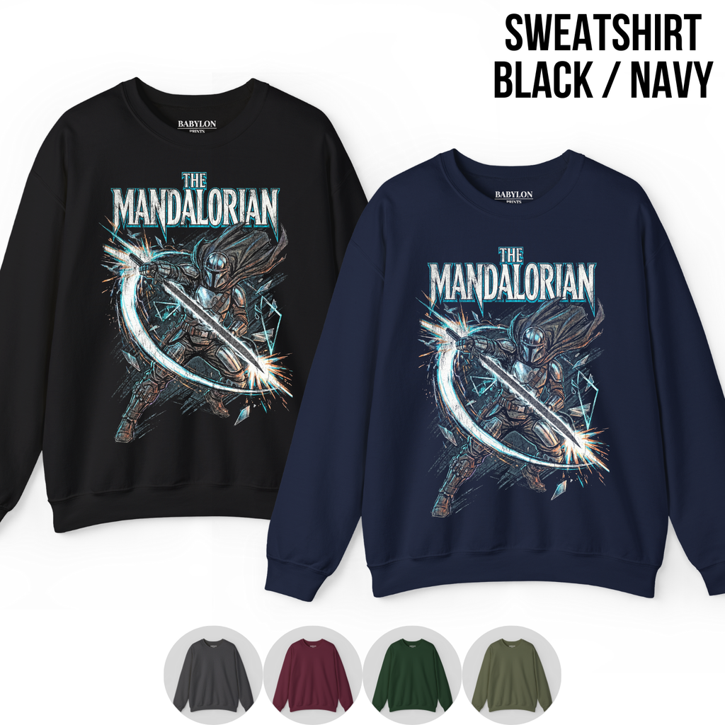 The Mandalorian Darksaber Shirt — Din Djarin Star Wars Tee