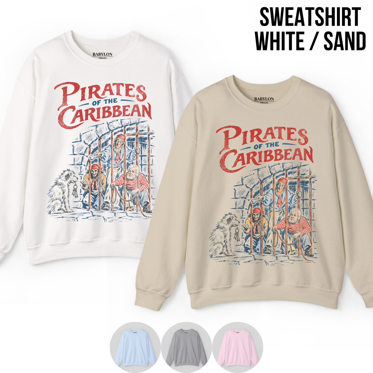 Pirates of the Caribbean Ride Shirt – Disney Pirates Dog Scene Vintage Graphic Shirt, Pirates Ride Tee, Disney Parks Fan Gift, Disneyland Attraction Merch