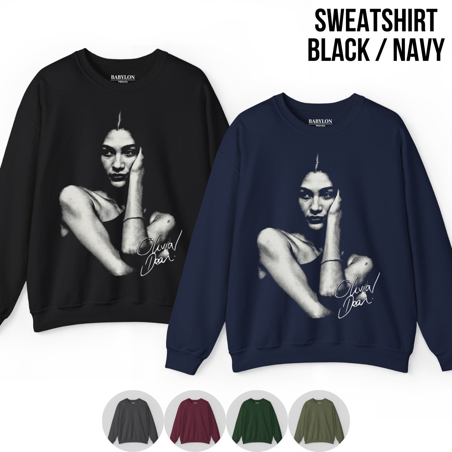 Olivia Dean Shirt – Grayscale Portrait Graphic Tee, Olivia Dean Fan Gift, The Art of Loving Album Shirt