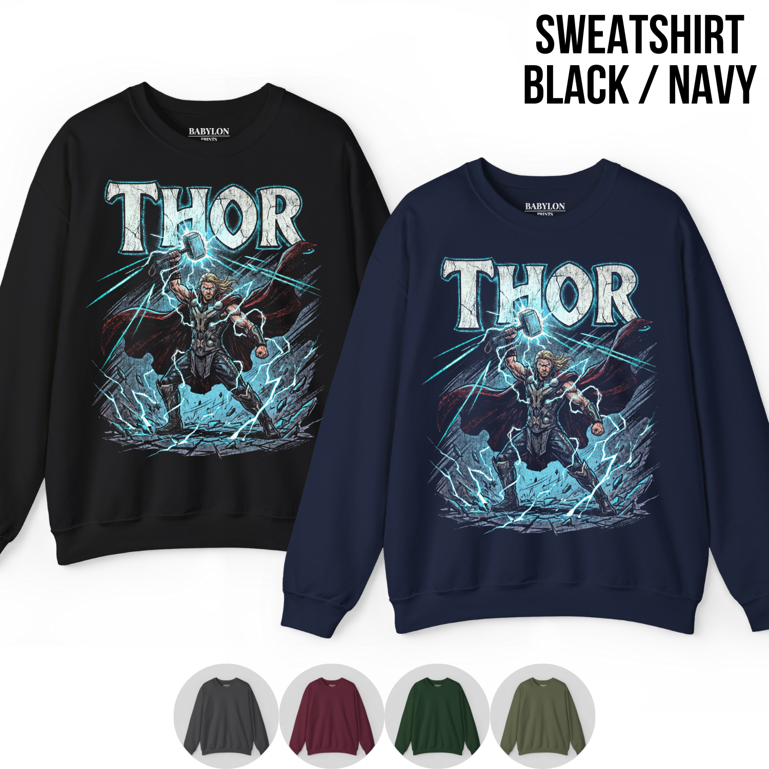 Vintage Thor Marvel Shirt: Retro Avengers Tee