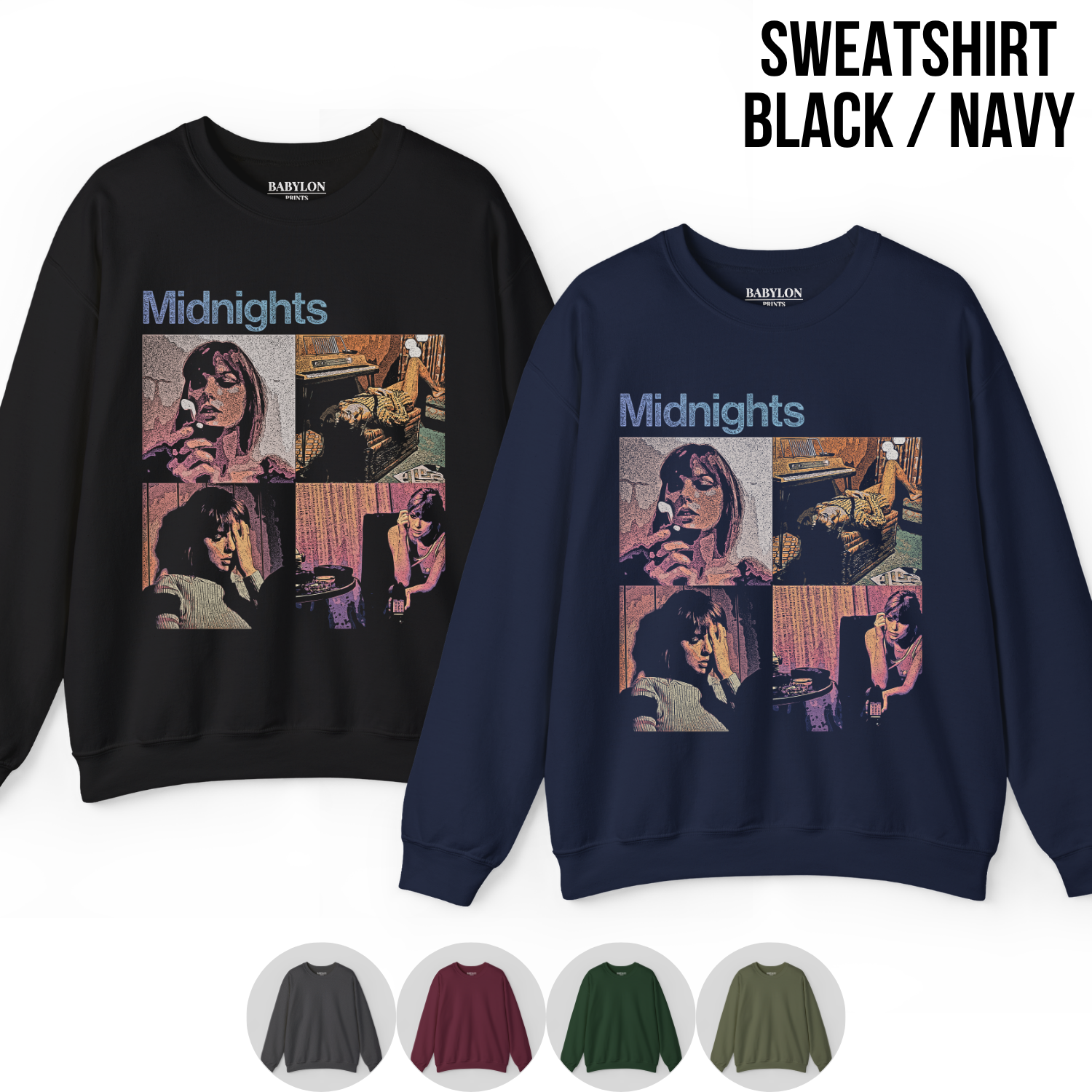 Taylor Swift Midnights Shirt – Vintage Bootleg Midnights Album Graphic Shirt, Swiftie Fan Gift, Taylor Swift Merch, Retro Midnights Shirt