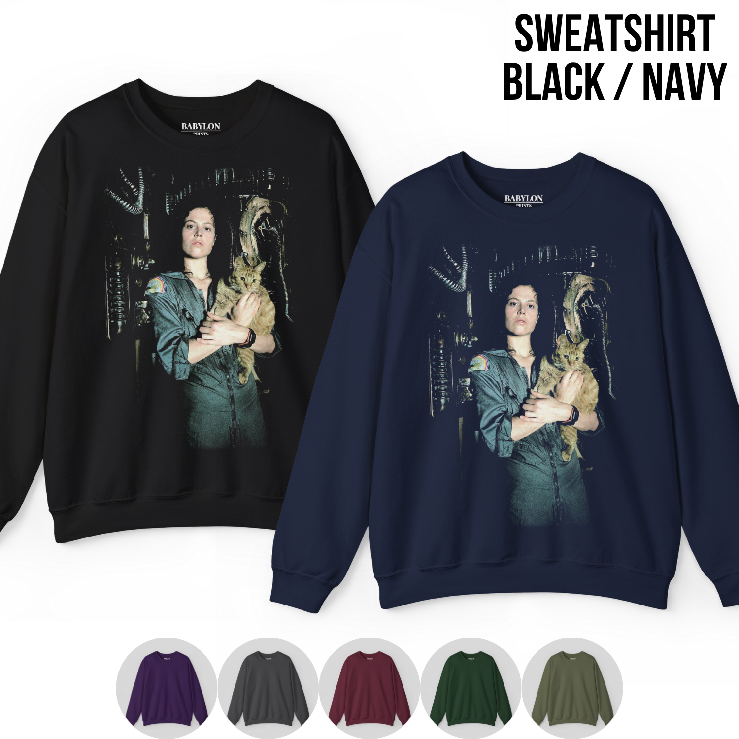 Ellen Ripley Alien Shirt – Vintage Sci-Fi Movie Shirt