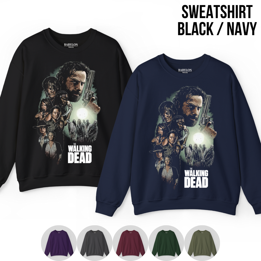 The Walking Dead Shirt – Vintage Survivor Group Graphic