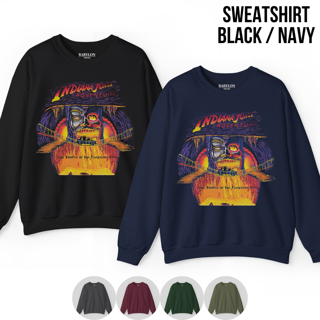 Indiana Jones Adventure Shirt – Temple of the Forbidden Eye Disneyland Ride Graphic Tee, Indiana Jones Fan Gift, Disney Adventure Ride Shirt, Disneyland Park Shirt