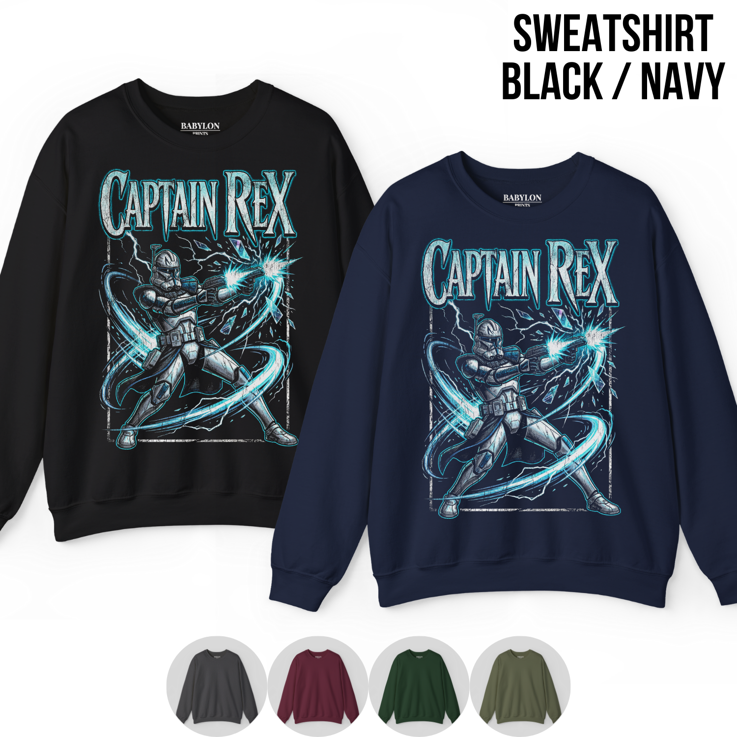 Captain Rex Shirt: Clone Wars Star Wars Shirt
