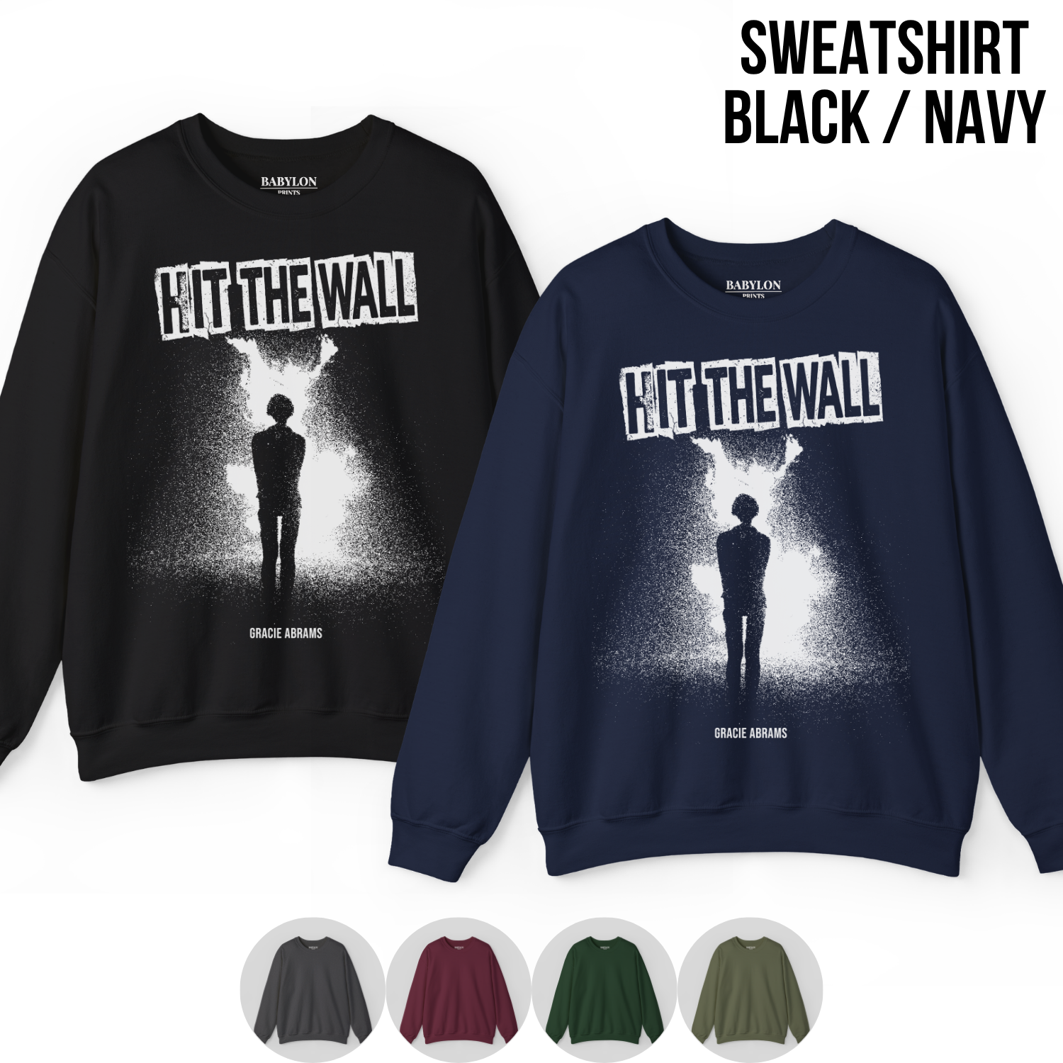 Gracie Abrams Shirt – Hit The Wall Tee, Gracie Abrams Vintage Shirt, Indie Pop Graphic Tee