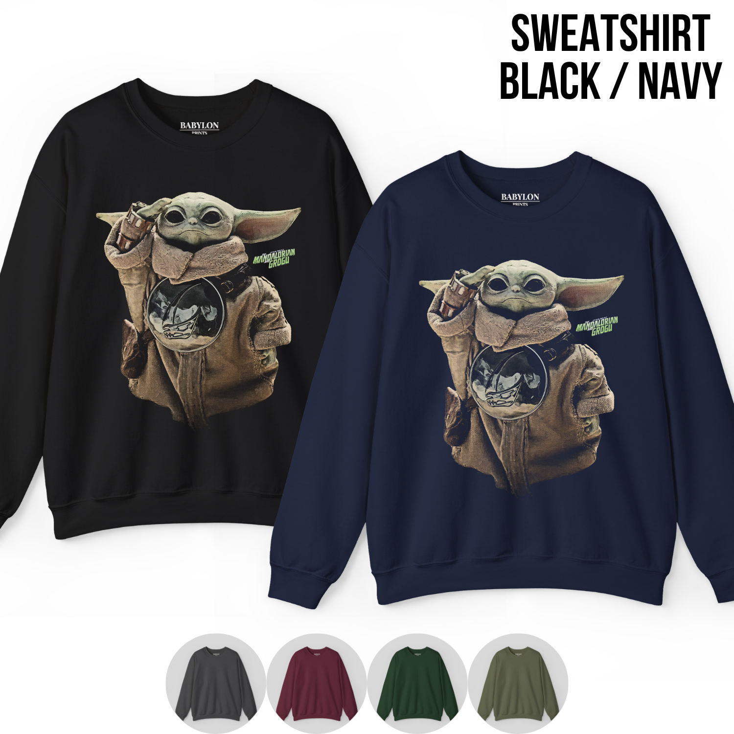 Star Wars Grogu Shirt – Baby Yoda Mandalorian Tee