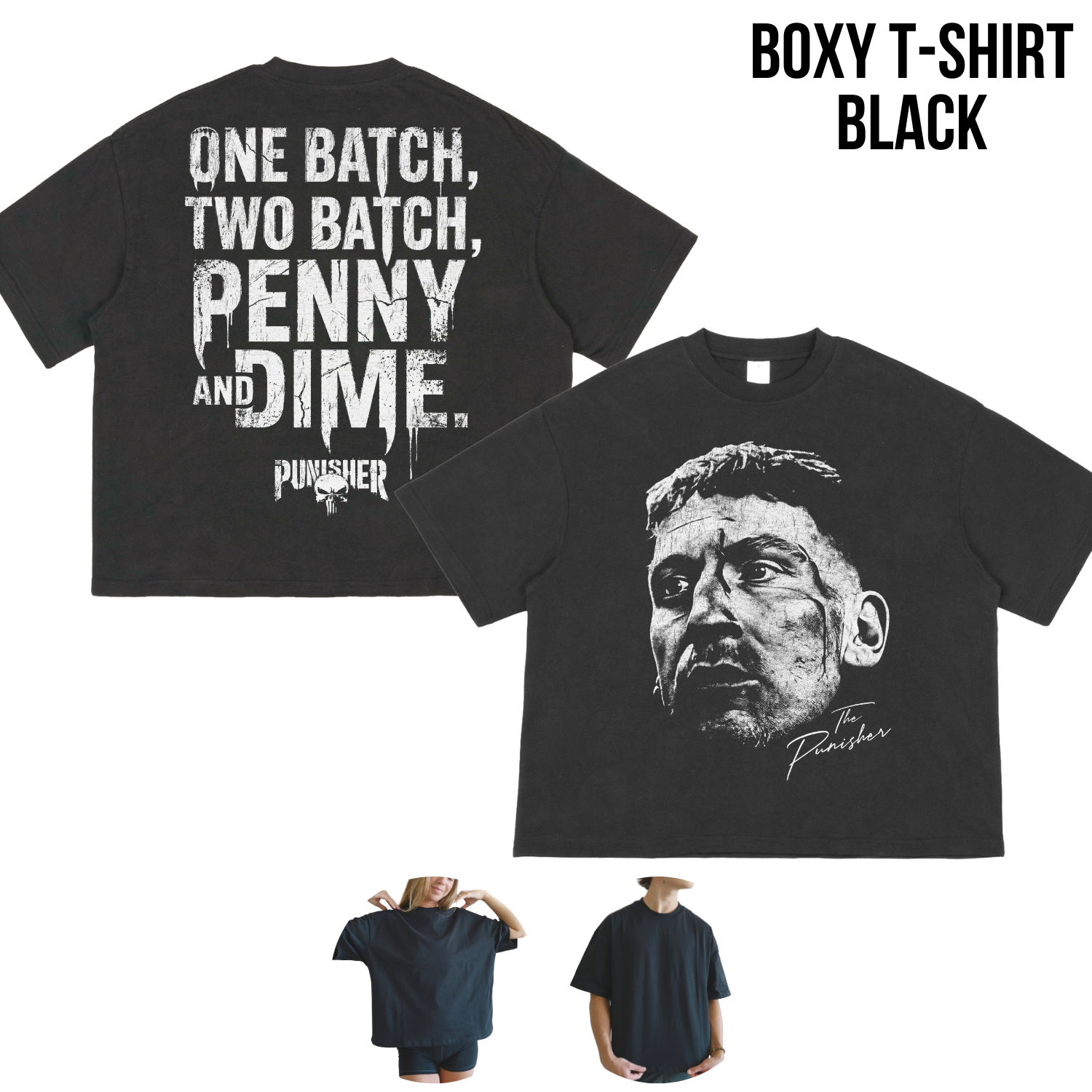 The Punisher Shirt — Penny and Dime Frank Castle Tee