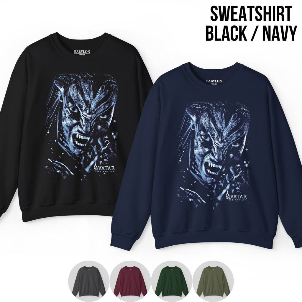 Avatar Neytiri Fire and Ash Shirt — Vintage Na’vi Pandora Graphic