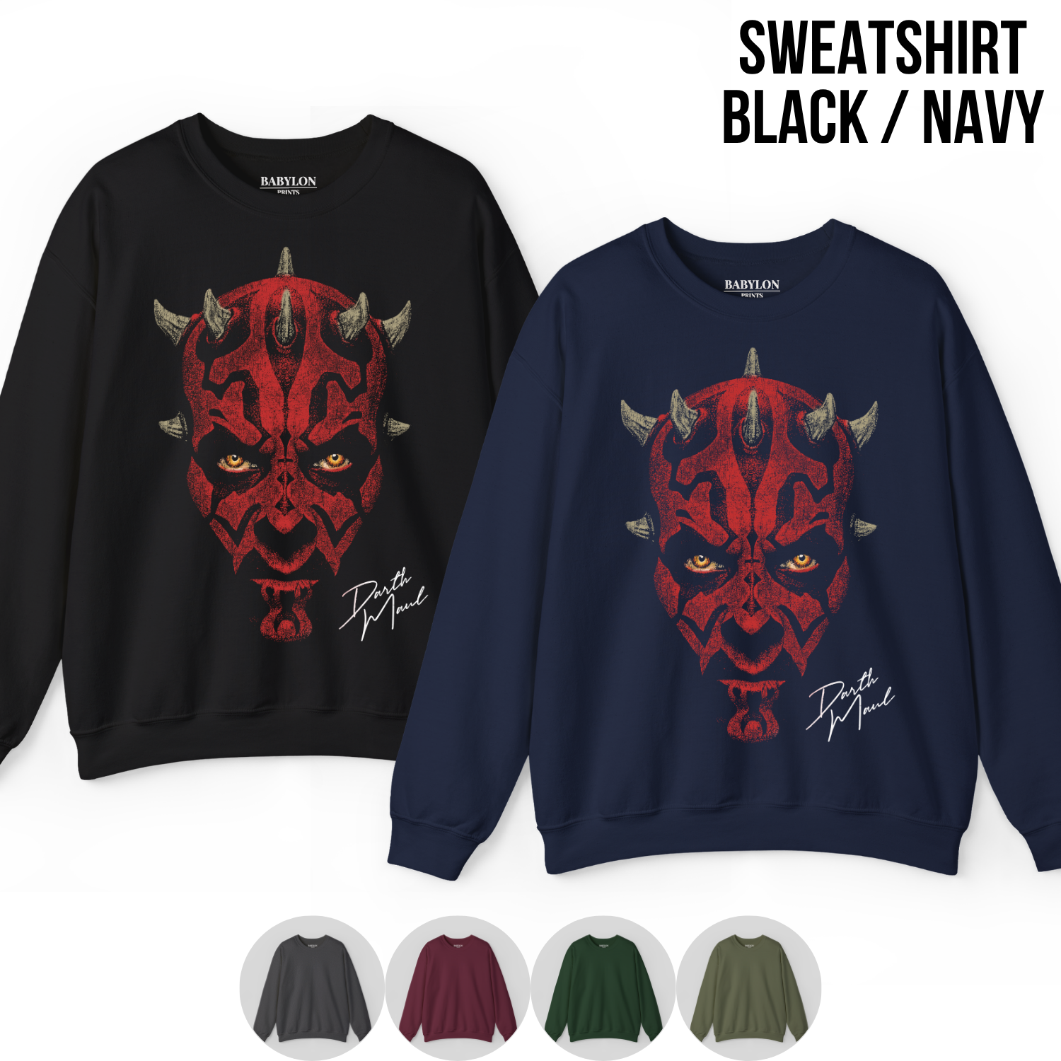 Vintage Star Wars Darth Maul Shirt - Shadow Lord Tee