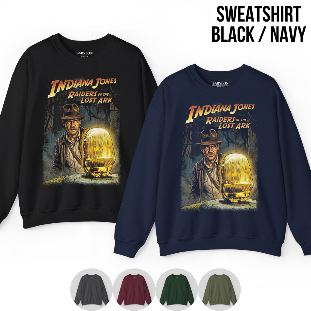 Indiana Jones Shirt – Raiders of the Lost Ark Tee, Indiana Jones Graphic Tee