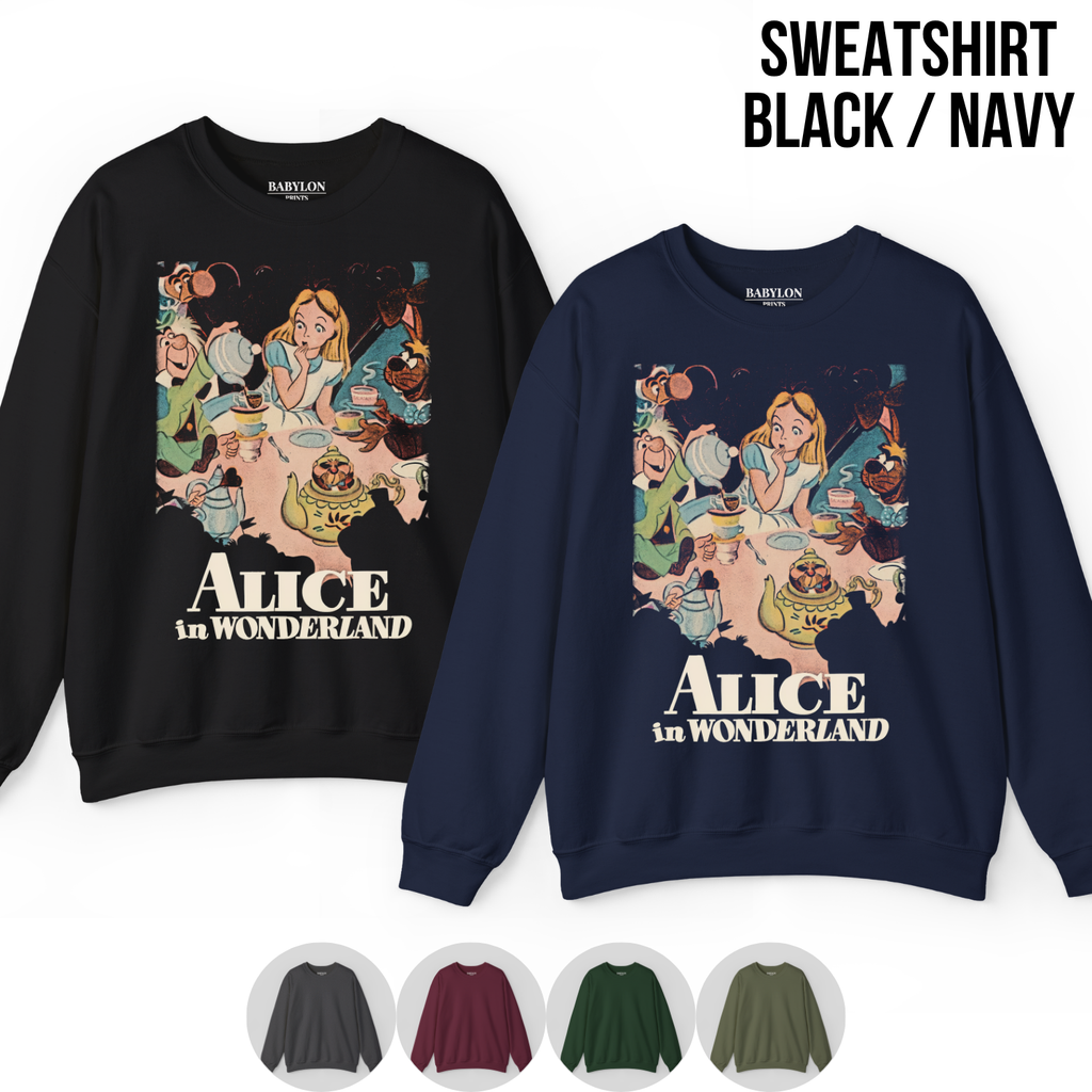 Alice in Wonderland Shirt – Vintage Tea Party Shirt, Disney Alice Tee