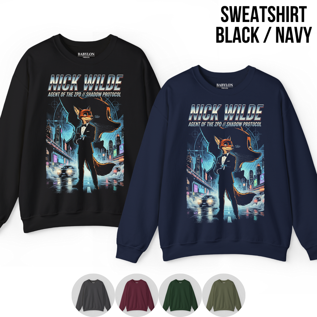 Nick Wilde Zootopia Shirt: Disneyworld Sweatshirt & Hoodie