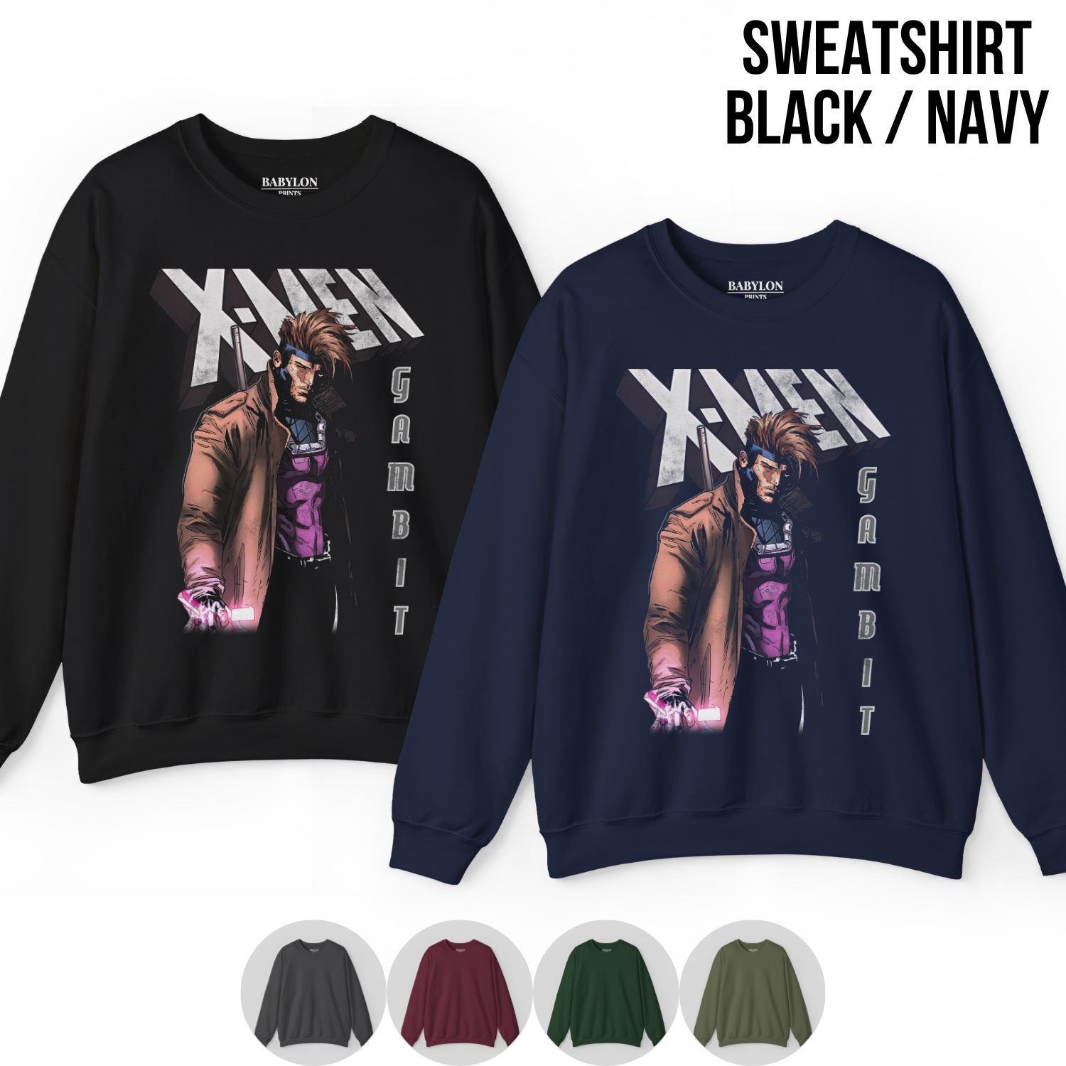 Gambit X-Men Shirt – X-Men Gambit Comic Graphic Tee, Gambit Marvel Fan Gift, X-Men Gambit Shirt, Marvel Mutant Graphic Tee