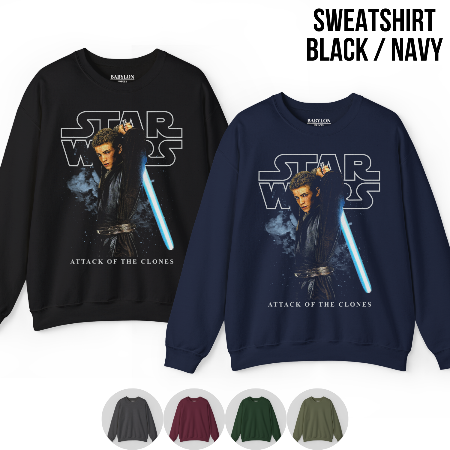 Anakin Skywalker Shirt - Star Wars Attack of the Clones Tee