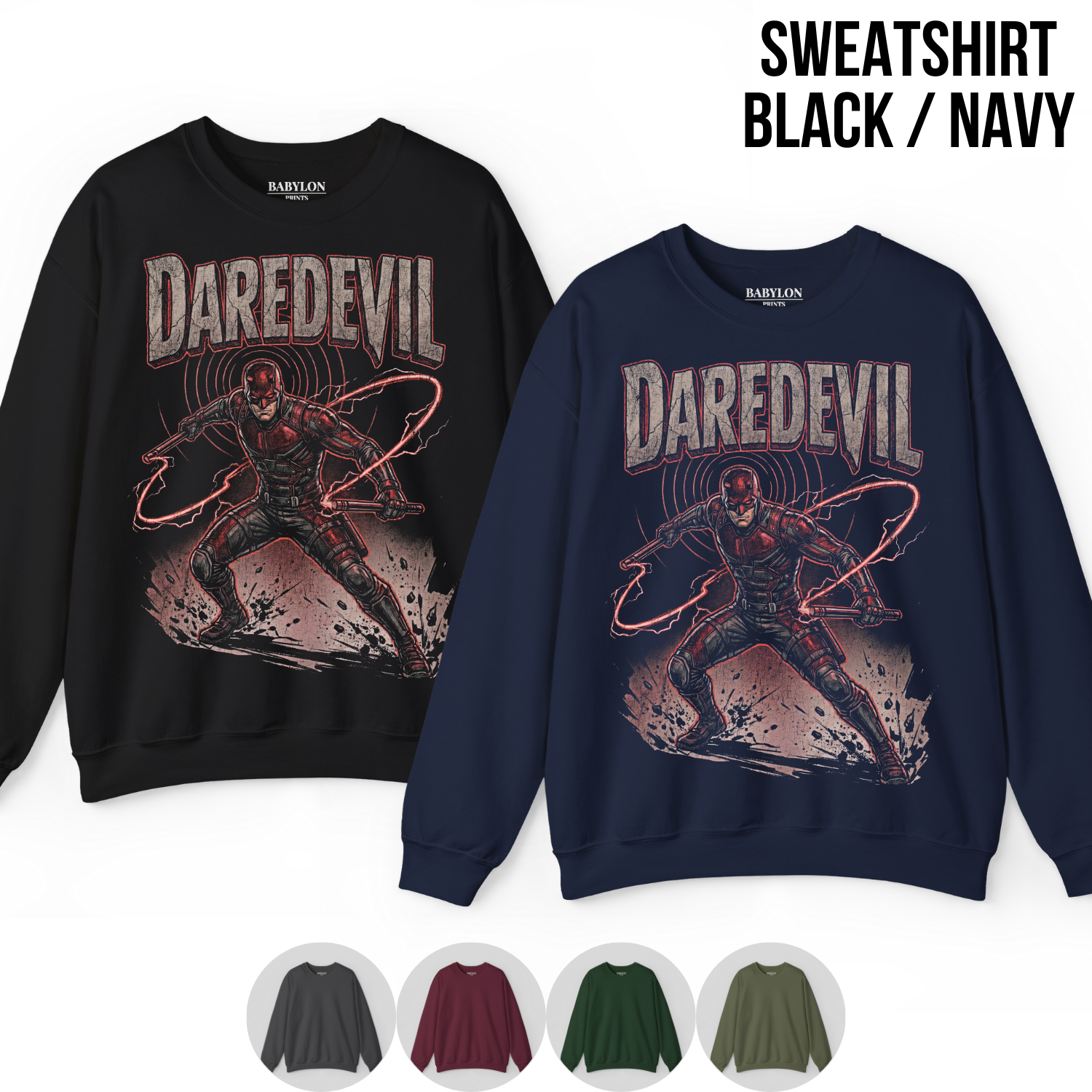 Vintage Daredevil Shirt: MCU Daredevil Tee