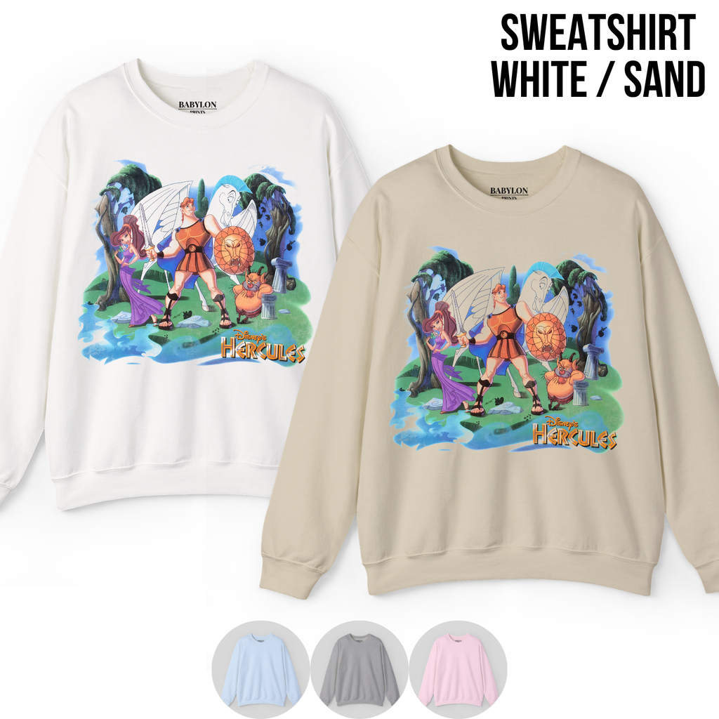 Hercules Shirt – Disney Hercules Meg Pegasus Phil Cast Graphic Tee, Disney Hercules Fan Gift, Disney Animated Movie Shirt, Disney 90s Nostalgia Tee