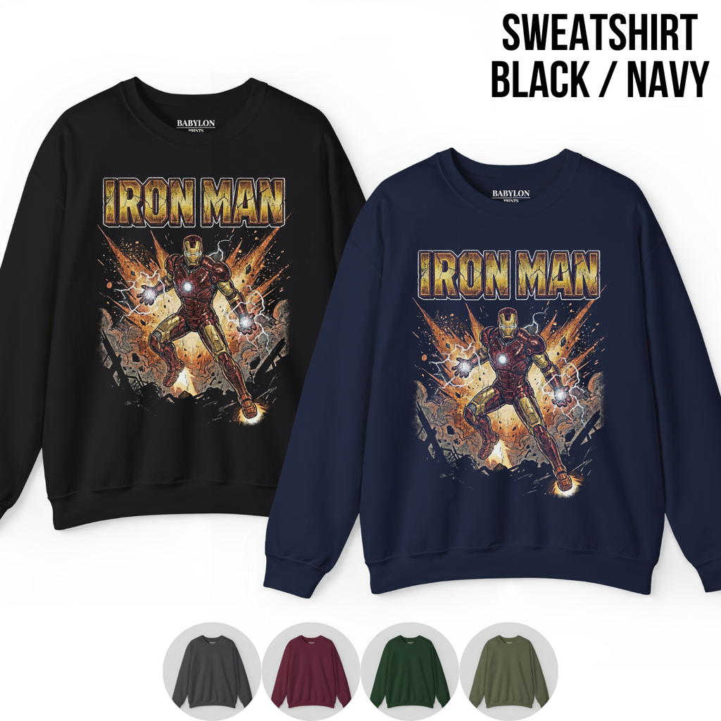 Vintage Iron Man Shirt: Retro Marvel Tony Stark Tee