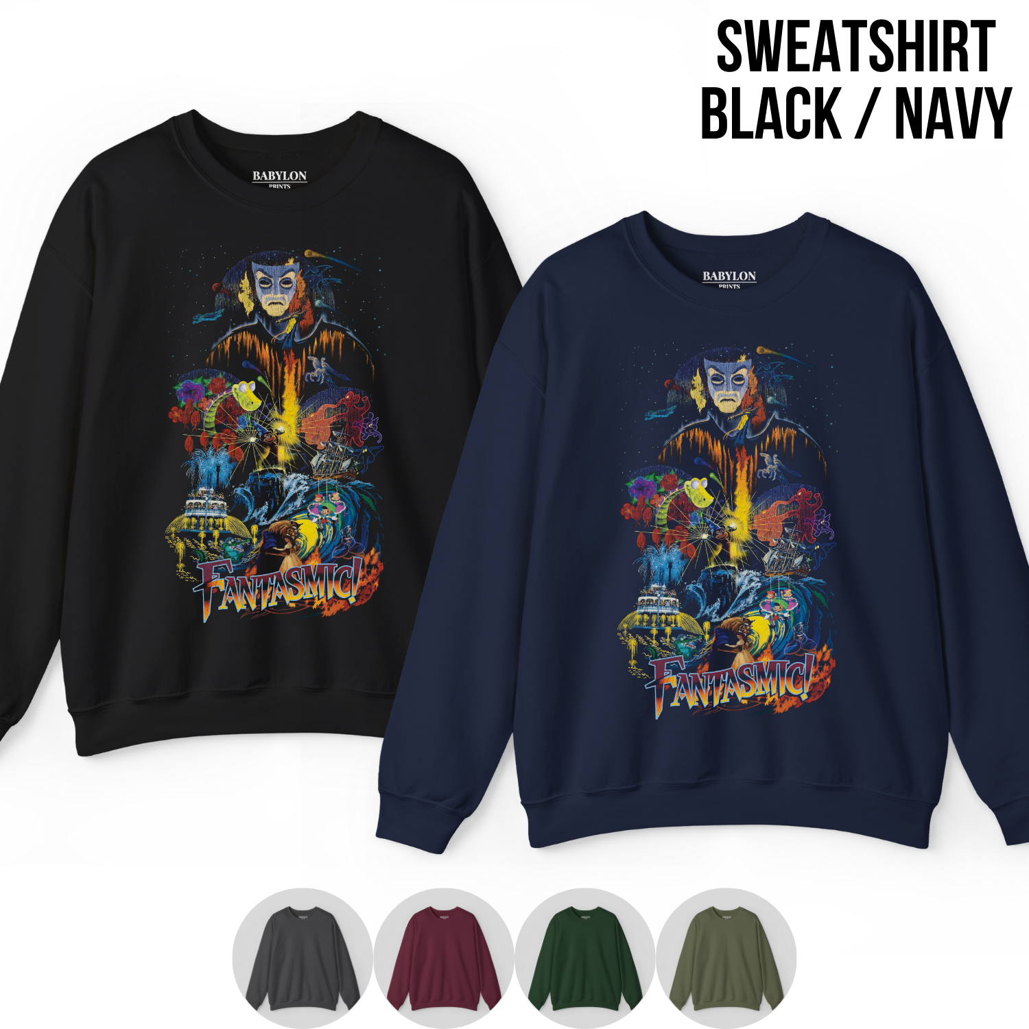 Disney Fantasmic Shirt - Retro Sorcerer Mickey Shirt