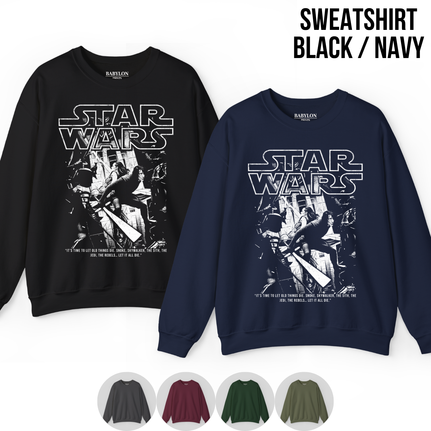 Star Wars Kylo Ren and Rey Shirt – The Last Jedi Tee