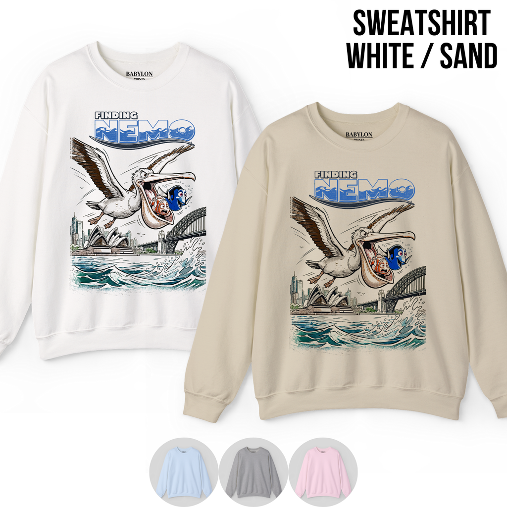 Finding Nemo Shirt – Vintage Marlin & Dory Sydney Rescue Tee