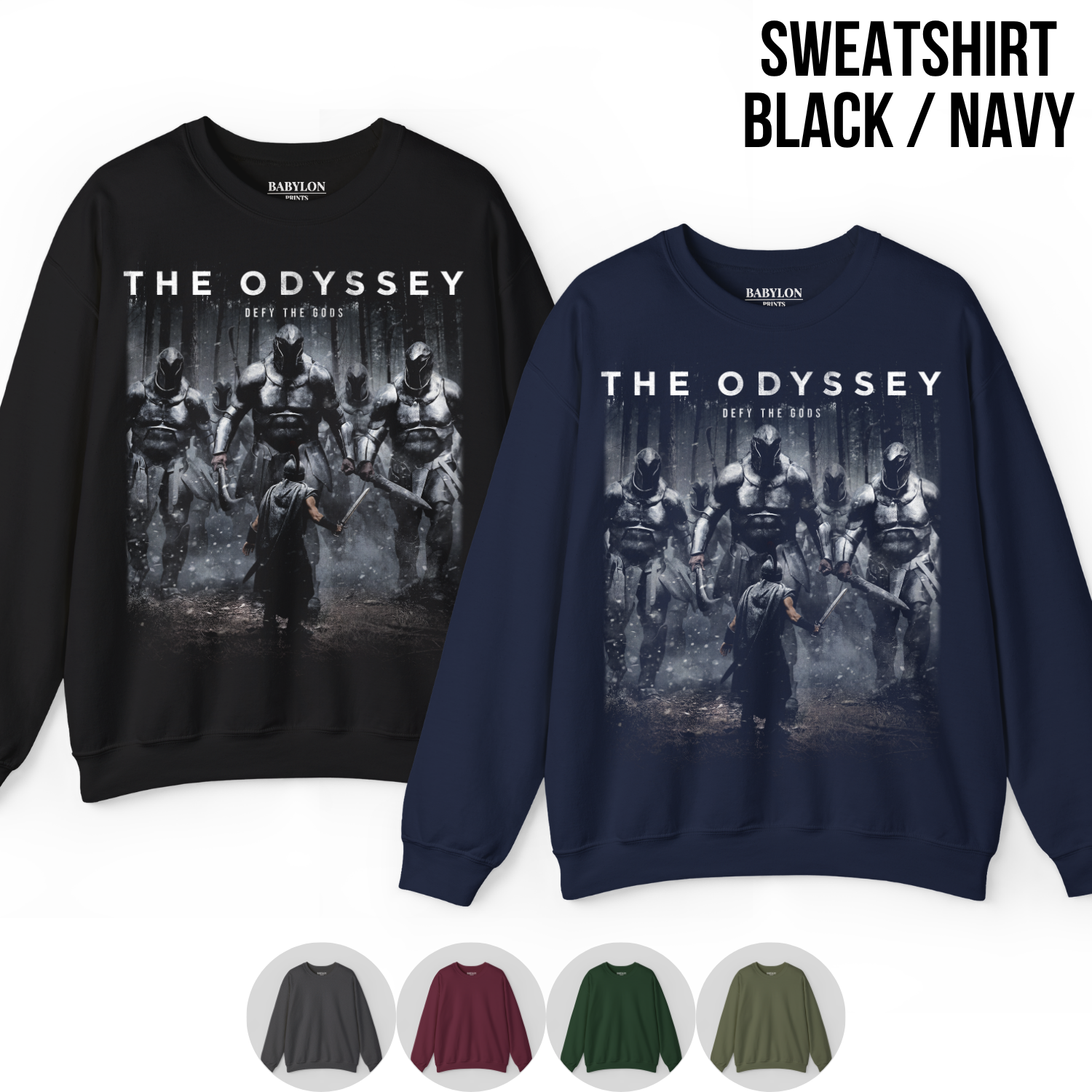 The Odyssey Shirt – Defy The Gods Odyssey Graphic Tee