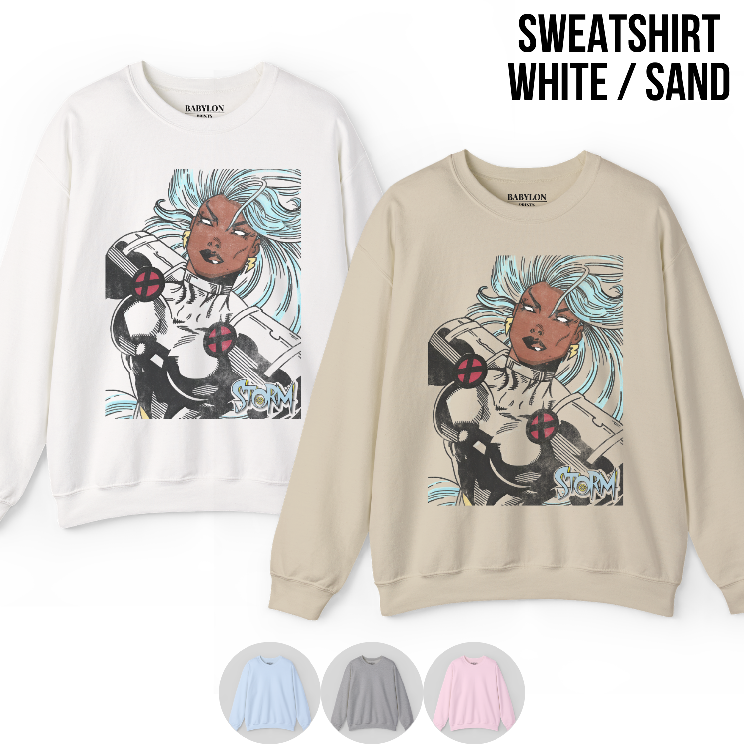 Storm X-Men Shirt – X-Men Storm Comic Graphic Tee, Storm Marvel Fan Gift, Ororo Munroe Shirt, Marvel Mutant Graphic Tee